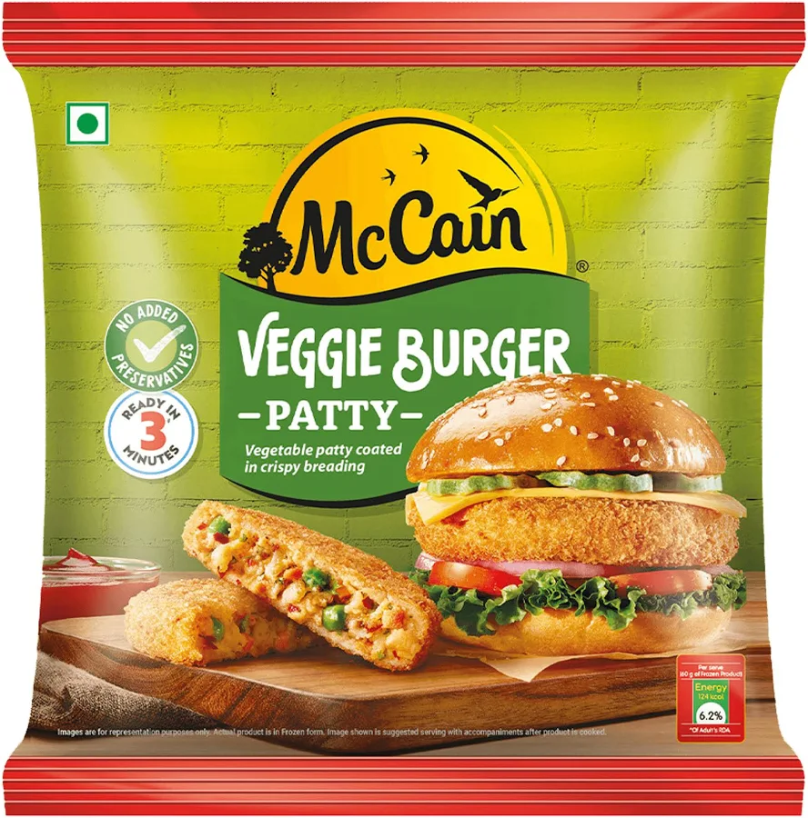 McCain Veggie Burger Patty